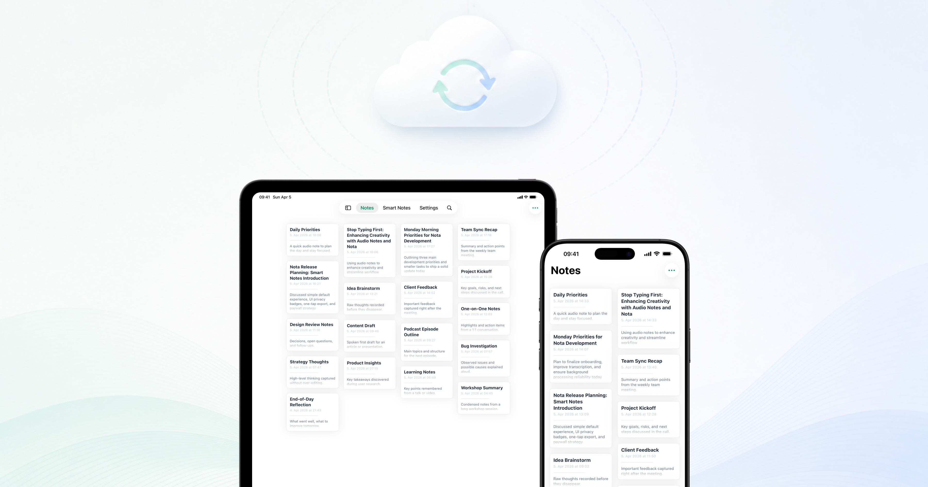 iCloud Sync Across Your Devices