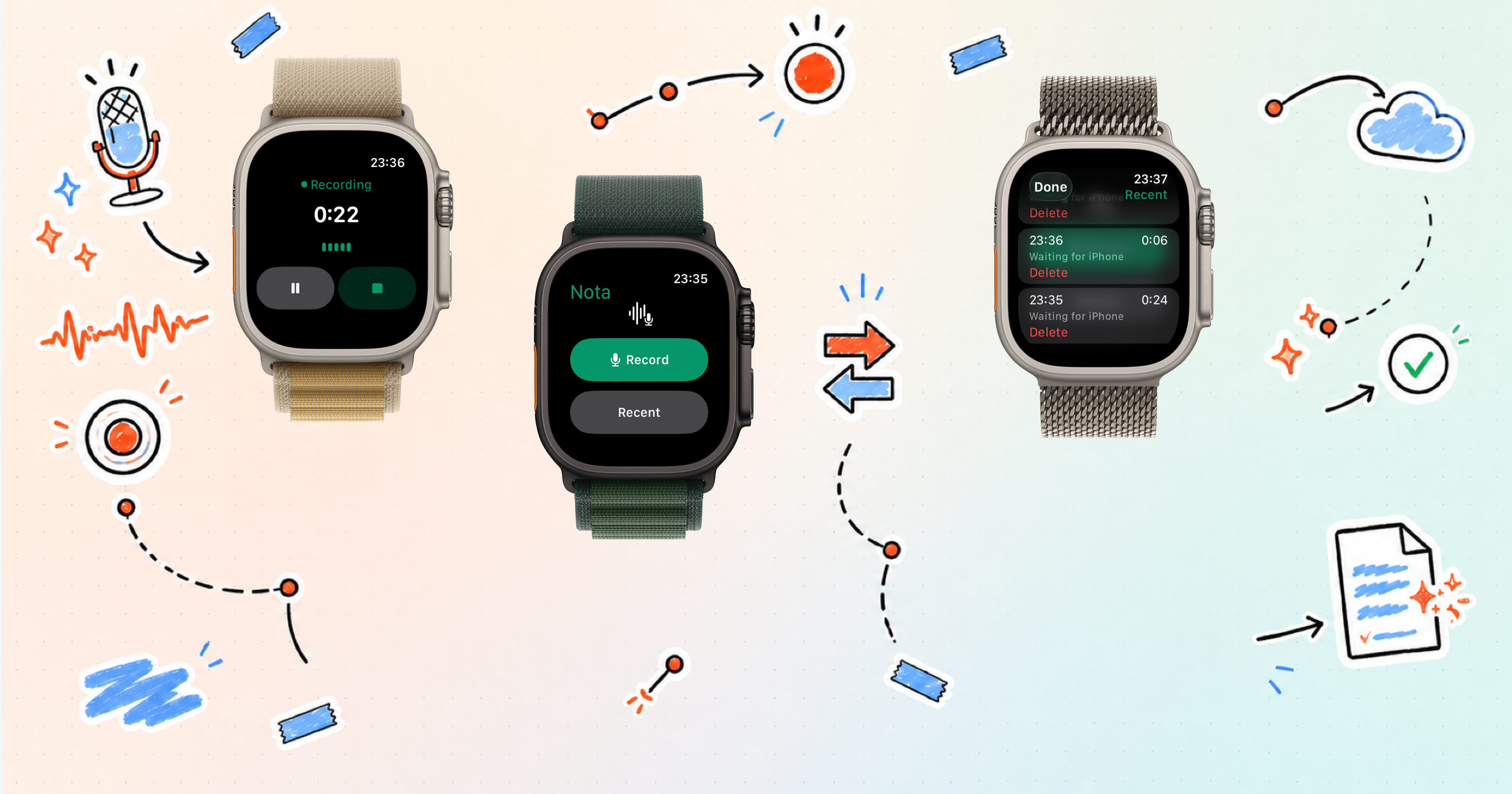 Nota Is Now on Apple Watch
